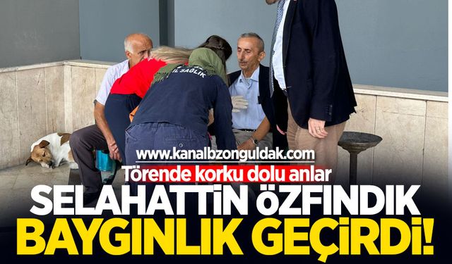 Selahattin Özfındık baygınlık geçirdi!