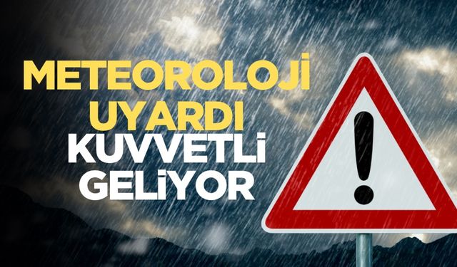 Dikkat! Sel, su baskını, yıldırım düşmesi olabilir