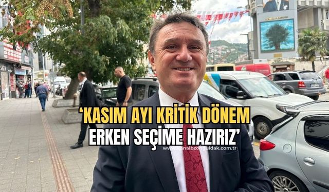 "Çok demokratik bir tüzüğün kabul edilme aşamasındayız"