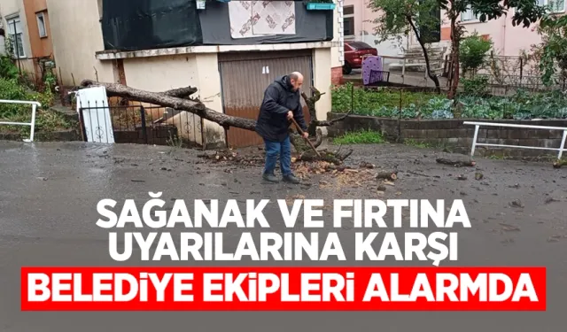 Ereğli Belediyesi, tüm birimleriyle alarmda