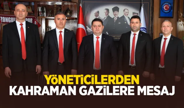 "Kahraman Gazilerimizin gurur gününü kutluyoruz"