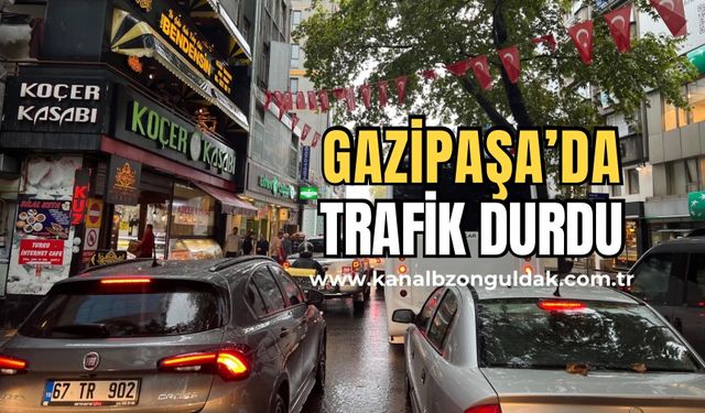 Yağmur sonrası Gazipaşa kilit oldu: Yetkililer nerede!