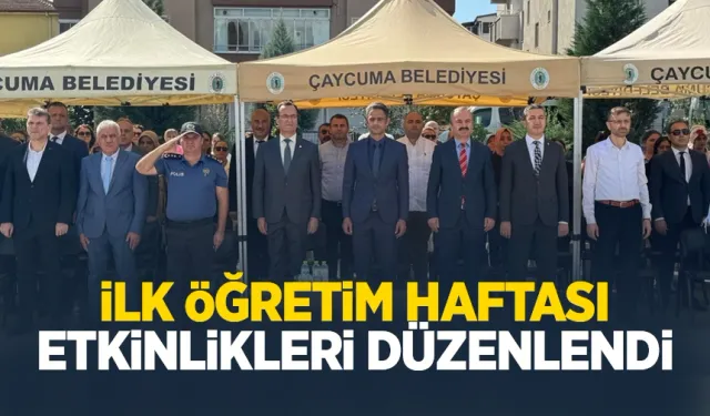 İlköğretim Haftası törenleri coşkuyla kutlandı