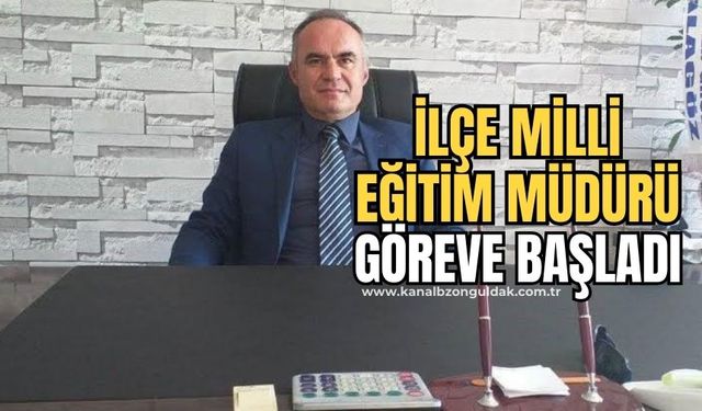 Ayhan Alagöz, Çaycuma İlçe Milli Eğitim Müdürü olarak atandı