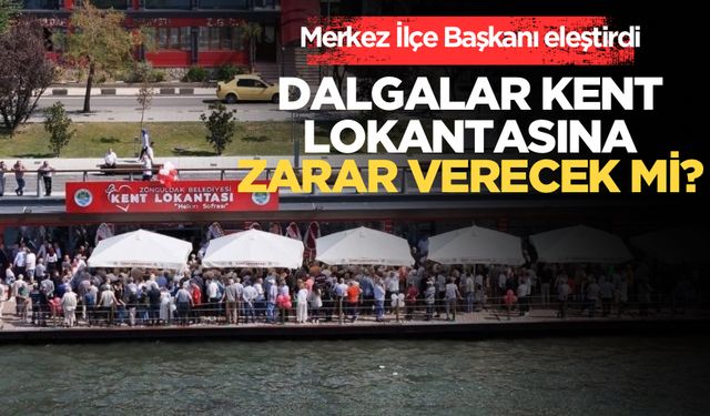 Merkez İlçe Başkanı Üstünyer Kent Lokantasını eleştirdi