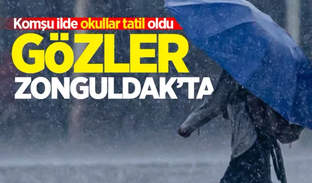 Komşu ilde okullar tatil: Zonguldak'ta tatil olacak mı?