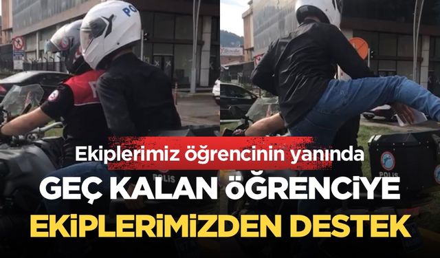 Arabası bozulan gence yunus ekipleri yardım etti