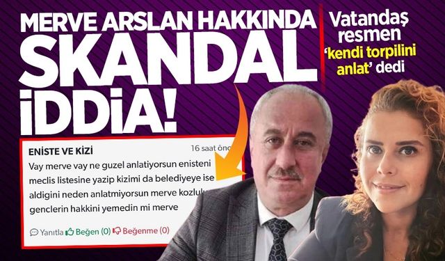 Merve Arslan hakkında skandal yorum: Vatandaş resmen ‘kendi torpilini anlat’ dedi!