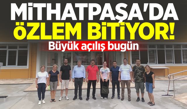 Mithatpaşa'da özlem bitiyor!