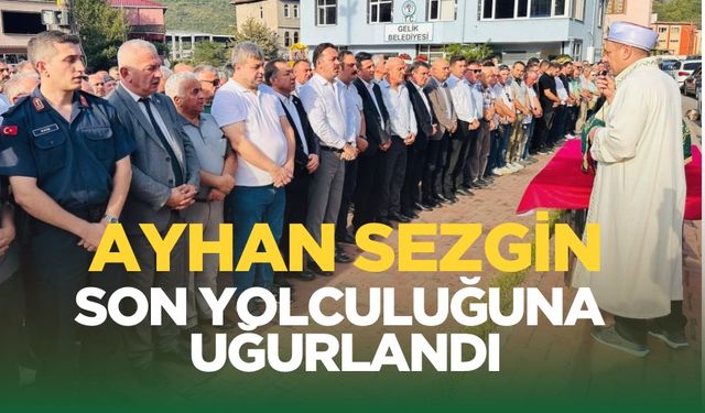 Ayhan Sezgin gözyaşları ile son yolculuğuna uğurlandı!