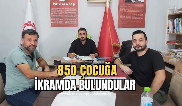 Çocuklar için el ele yardımlaşma derneği öğrencilere yardımda bulundu