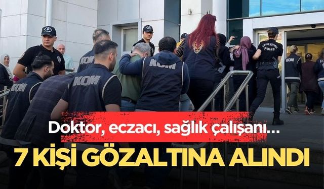 Usulsüz rapor düzenleyen 3 kişi tutuklandı