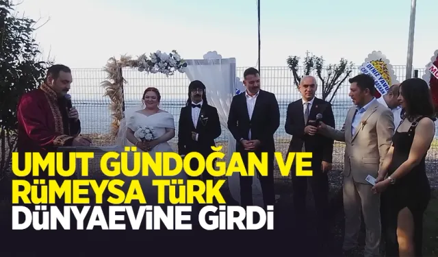 Umut Gündoğan ve Rümeysa Türk dünyaevine girdi