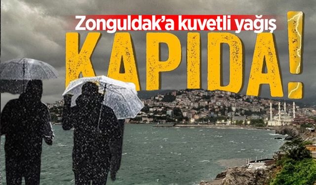 Uyarılar peş peşe geliyor: Zonguldak'a fırtına ve yağmur geliyor!