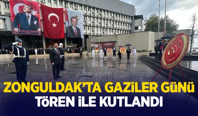 Zonguldak'ta Gaziler Günü kutlandı