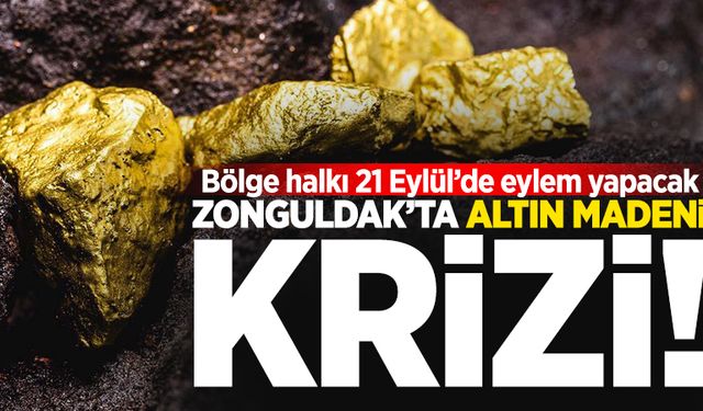 Zonguldak’ta altın madeni krizi: Bölge halkı 21 Eylül’de eylem yapacak