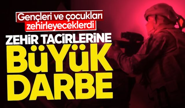 17 ilde uyuşturucu tacirlerine darbe: 89 kişi tutuklandı!