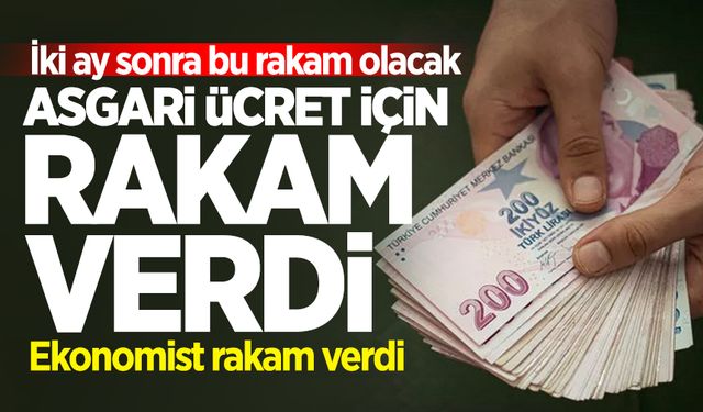 2025 ASGARİ ÜCRET ZAMMI | Asgari ücret için rakam verdi!