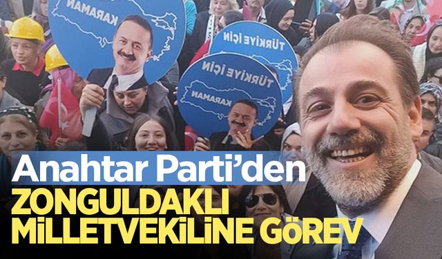 Zonguldak Milletvekili Anahtar Parti'de görev aldı