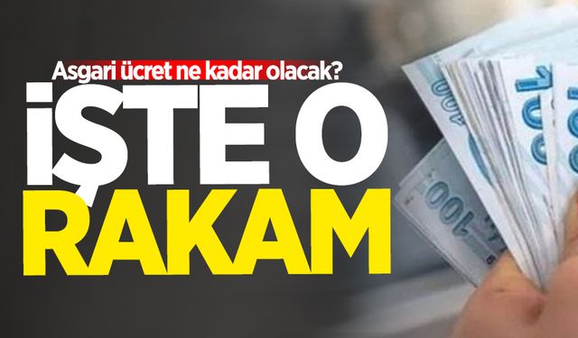 Asgari ücret ne kadar olacak? İşte o rakam