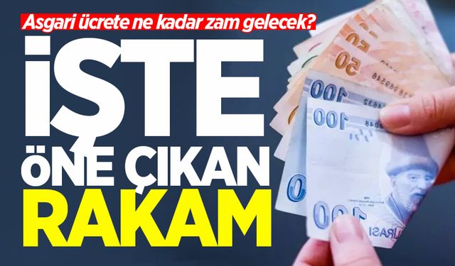 Asgari ücret ve emekli maaşına ne kadar zam gelecek? İşte öne çıkan rakam