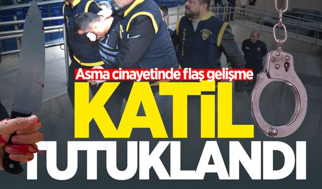 Asma cinayetinde flaş gelişme: Katil tutuklandı!