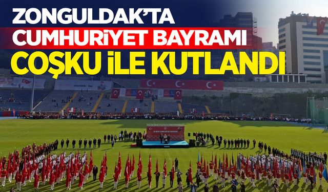 29 Ekim Cumhuriyet Bayramı coşkuyla kutlandı