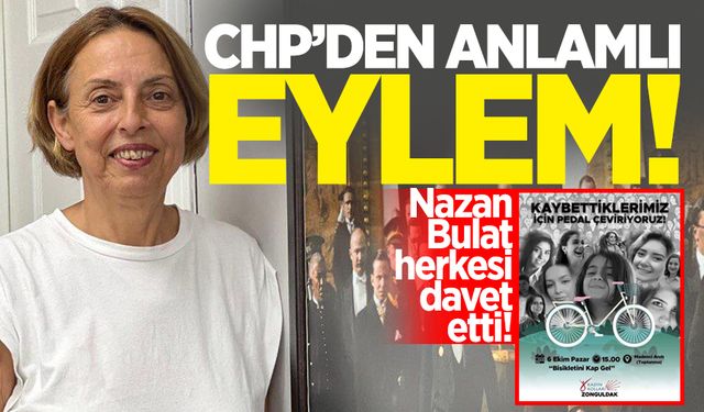 CHP'den anlamlı eylem: Nazan Bulat herkesi davet etti!