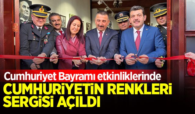 'Cumhuriyetin Renkleri' resim sergisi açıldı