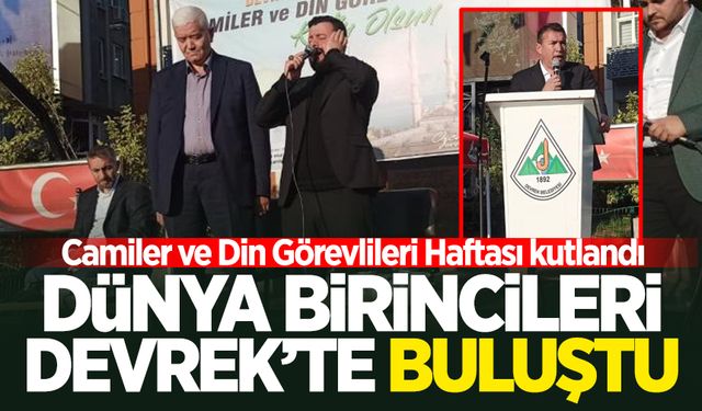 Dünya ve Türkiye birincileri Devrek’te buluştu