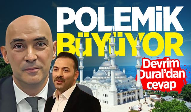 Dural’dan cevap: "Yüklenici firma camiyi hibe etti elemanıda karşılasın"