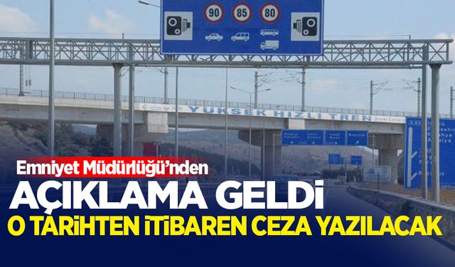 Sürücüler dikkat! EDS'ler ceza yazacak