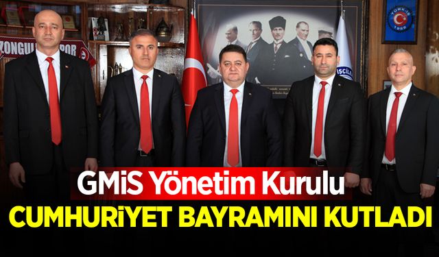 GMİS Yönetim Kurulu Cumhuriyet Bayramını kutladı