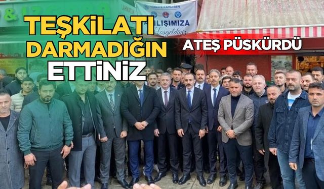 Öztürk’ten sert açıklama: İl Başkanıda sensin, İlçe başkanıda sensin, Ocak başkanıda sensin!