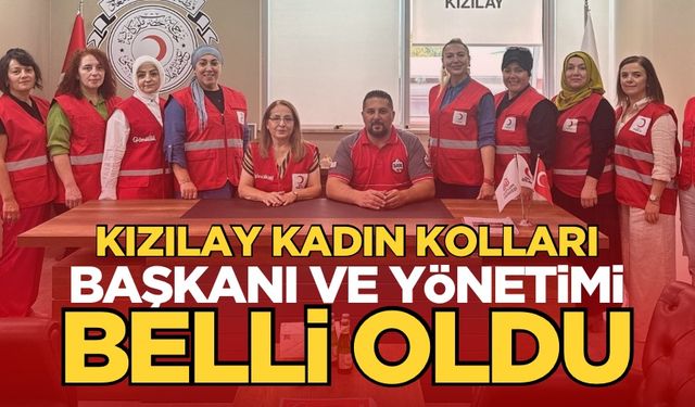 Kızılay’a yeni kan: Kadın kolları başkanı belli oldu!