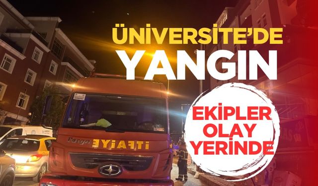 Incivezde yangın paniği: Ekipler olay yerinde!