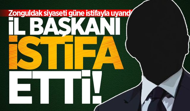 Kurucu İl Başkanı görevinden istifa etti