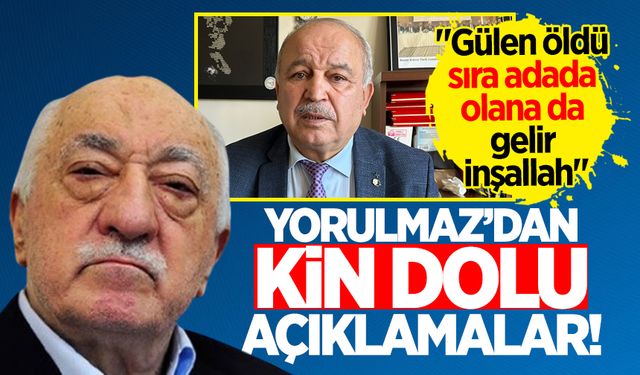 Mustafa Yorulmaz'dan kin dolu açıklamalar: "Gülen öldü sıra adada olana da gelir inşallah"