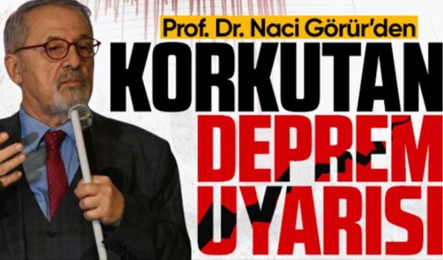 Naci Görür’den Malatya depremi sonrası ilk açıklama