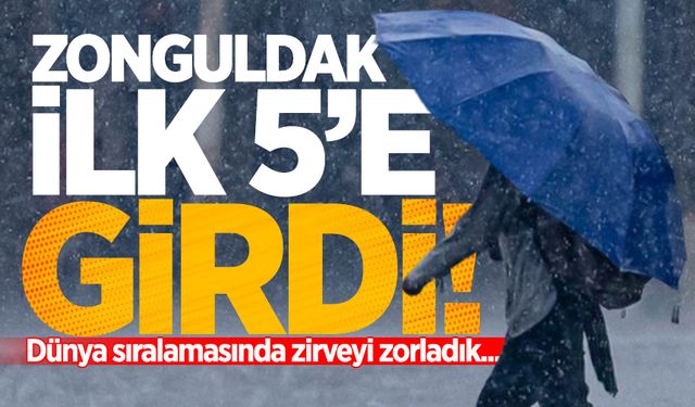 Zonguldak dünya sıralamasında ilk 5'e girdi!