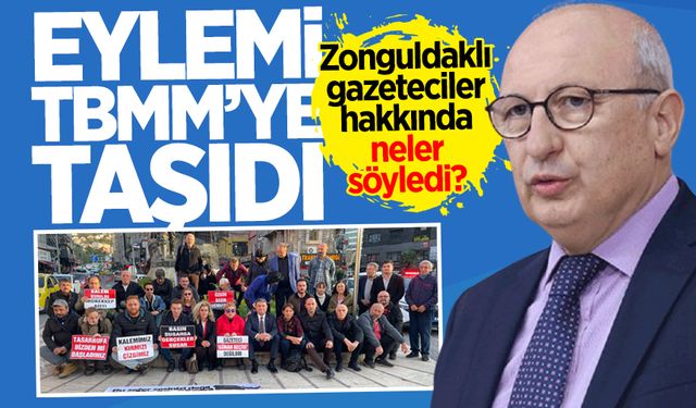 Zonguldaklı gazetecilerin eylemi TBMM gündemine taşındı