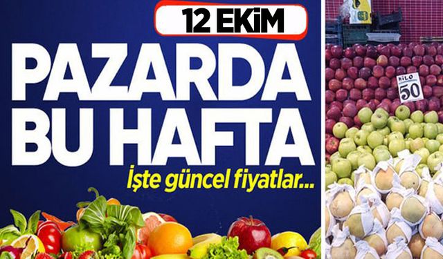 Zonguldak'ta halk pazarında fiyatlar el yaktı! İşte rakamlar...