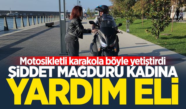 Zonguldak'ta şiddet mağduru kadına yardım eli