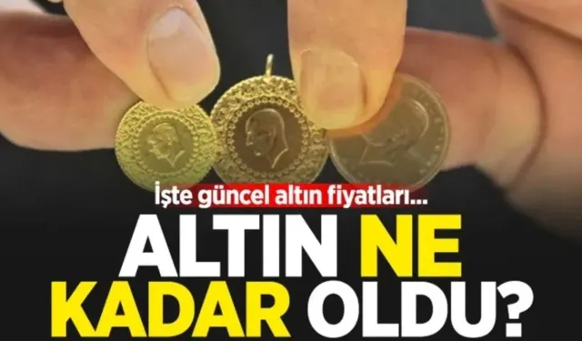 Çeyrek, gram ve yarım altın fiyatları bugün ne kadar? (3 Kasım 2024 güncel altın satış fiyatları)