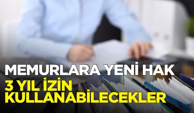 Abdullah Güler tüm detayları ile duyurdu: Memurlara 3 yıllık izin hakkı geliyor!