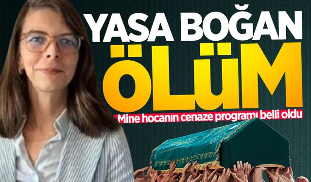 Çaycumalı öğretmen Mine Öcebeoğlu’nun cenaze programı belli oldu!