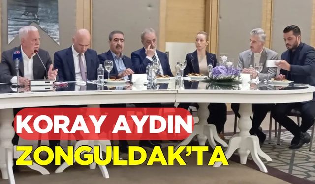 Koray Aydın Zonguldak’ta halk ile buluştu