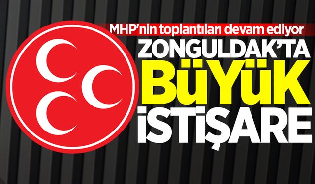 MHP'nin toplantıları devam ediyor: Zonguldak'ta büyük istişare!