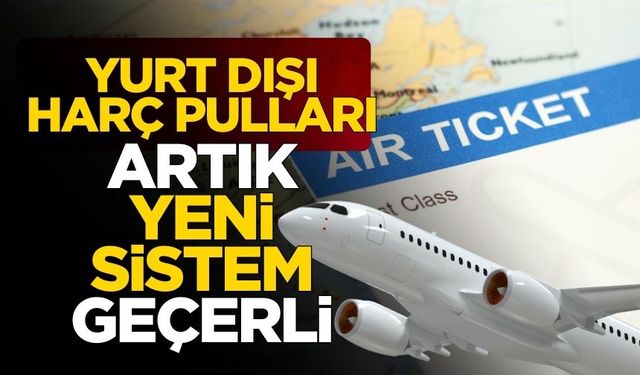 Yurt dışı çıkış harç pulları kalkıyor