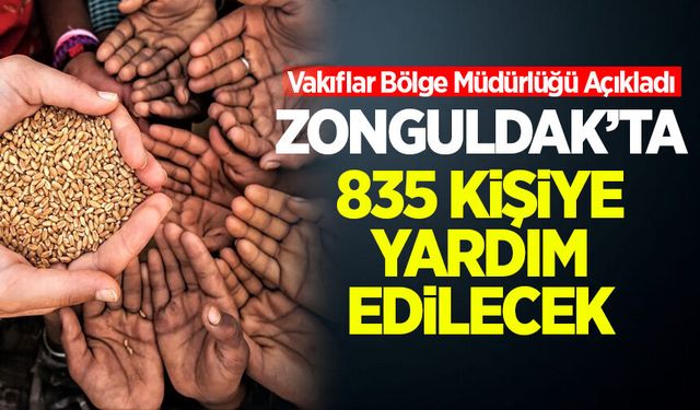 Vakıflar Bölge Müdürlüğü yapacağı yardımları açıkladı